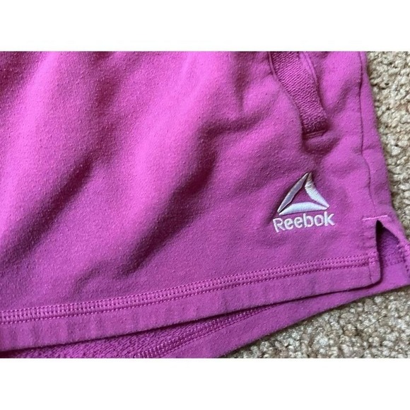 Reebok‎ Pink Athletic Workout Running Shorts Elastic Waist Drawstring XL - Picture 4 of 4